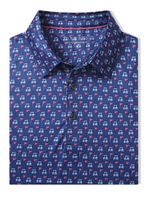 Men's Print Performance Polo