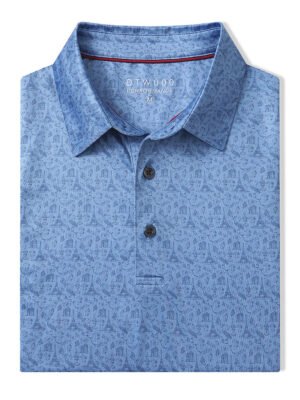 Men's Print Performance Polo