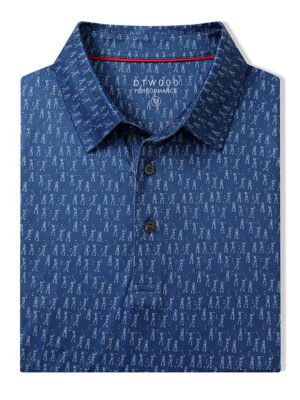 Men's Print Performance Polo