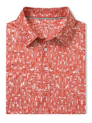 Men's Print Performance Polo