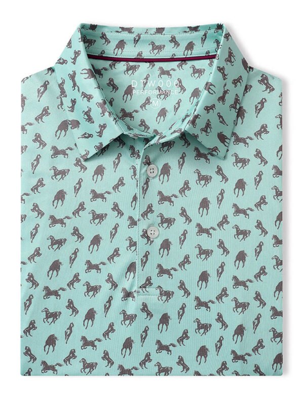 Men's Print Performance Polo