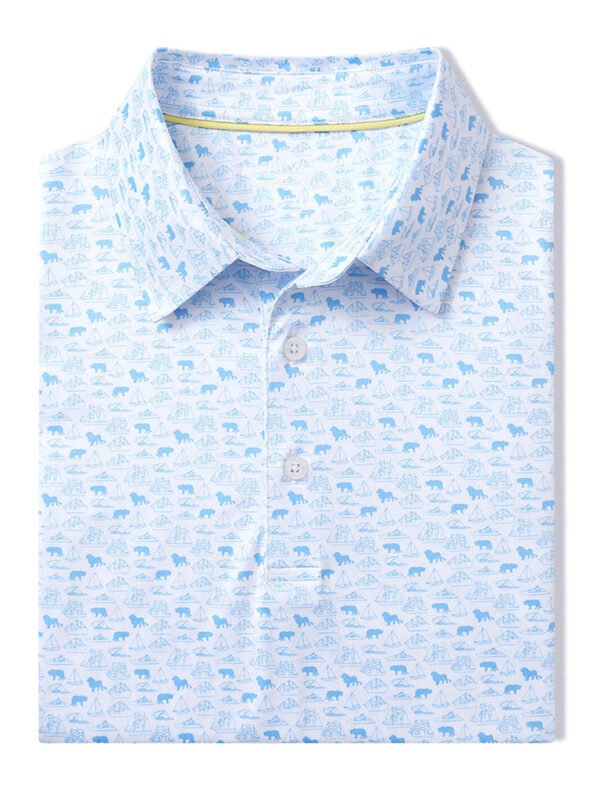 Men's Print Performance Polo