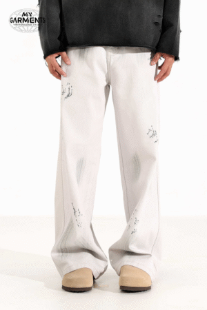 'Riptide' Washed Baggy Jeans