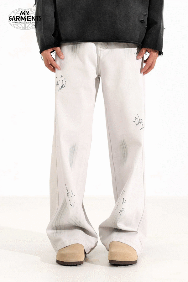 'Riptide' Washed Baggy Jeans