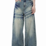 'Rogue' Washed Baggy Retro Jeans
