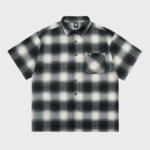 'Smoke' Graphic Button-Up Shirt