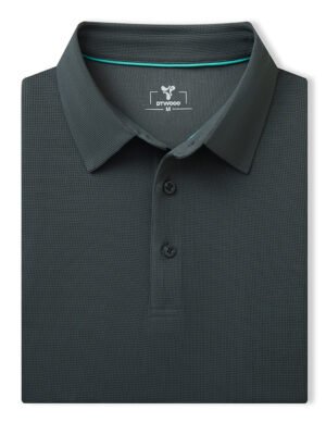 Waffle Jacquard Performance Polo