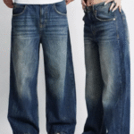'Washed Blue' Baggy Jeans
