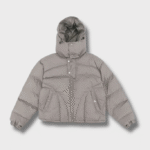 'Y2K' Puffer Jacket Button-Up